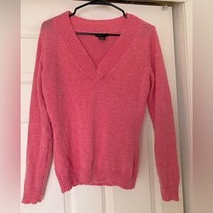 New York & Company small pink sweater